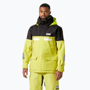 Men's sailing jacket Helly Hansen Pier 4.0 cyber lime