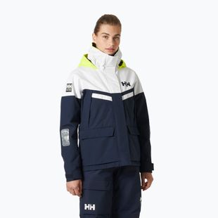 Helly Hansen Pier 4.0 women's rain jacket navy
