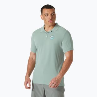 Men's Helly Hansen Hp Race Polo Shirt 2.0 eucalyptus