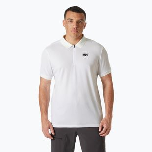 Men's Helly Hansen Hp 1/2 Zip Polo Shirt white