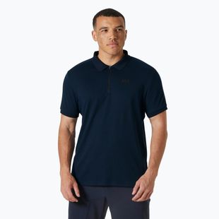 Men's Helly Hansen Hp 1/2 Zip Polo Shirt navy