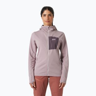 Women's Helly Hansen Versalite Hooded Fleece purple clay sweatshirt