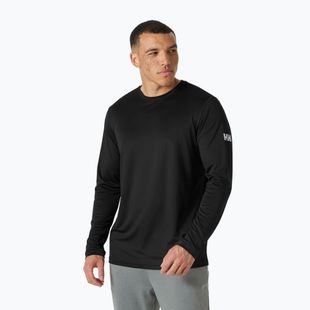 Men's Helly Hansen HH Tech Crew 2.0 LS ebony longsleeve