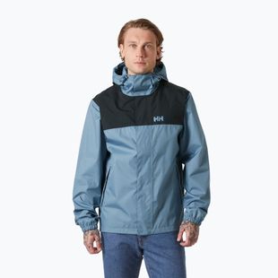 Helly Hansen men's rain jacket Vancouver washed navy