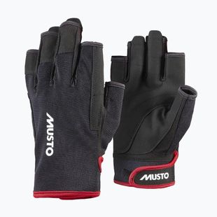 Sailing gloves Musto Essential Sailing Short Finger 2.0 black