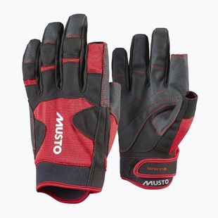 Musto Performance Long Finger 2.0 true red sailing gloves