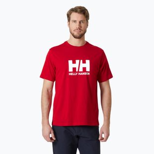 Men's Helly Hansen Logo 3.0 T-shirt red