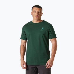 Men's Helly Hansen Shoreline 3.0 jungle green T-shirt