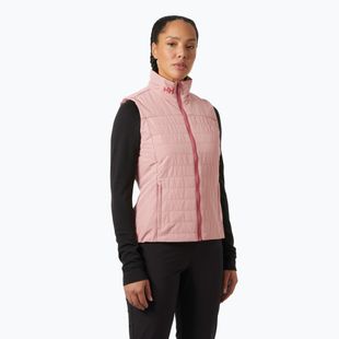 Helly Hansen women's sleeveless Crew Insulator 2.0 pink salt