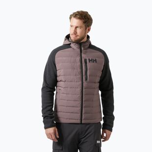Helly Hansen men's sailing jacket Arctic Ocean Hybrid Insulator sparrow grey