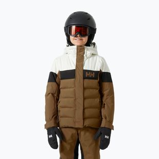 Helly Hansen Diamond sepia children's ski jacket