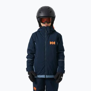 Helly Hansen children's ski jacket Quest navy