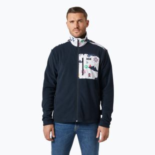 Men's Helly Hansen Daybreaker Block sweatshirt navy cortina aop