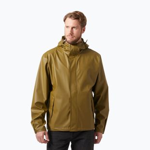 Helly Hansen men's rain jacket Moss sepia