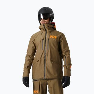 Helly Hansen men's ski jacket Garibaldi 2.0 sepia