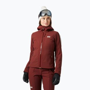Women's ski jacket Helly Hansen Avanti 3-In-1 Softshell Jacket mars red