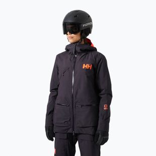 Helly Hansen women's ski jacket Whitewall Lifaloft 3.0 black grape