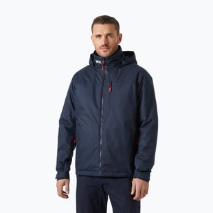 Men's sailing jacket Helly Hansen Crew Hooded Pile navy