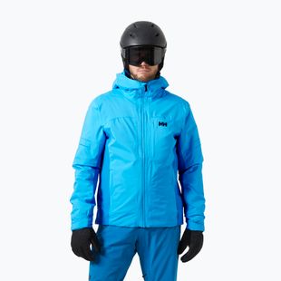 Men's ski jacket Helly Hansen Courchavel cyan