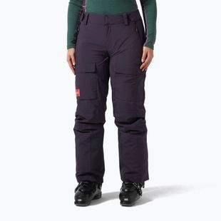 Women's ski trousers Helly Hansen Switch Cargo 2.0 black grape