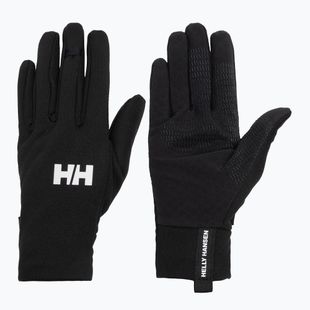 Helly Hansen Hardface Fleece Touch black trekking gloves
