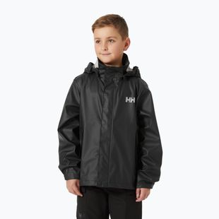 Children's sailing jacket Helly Hansen Moss black