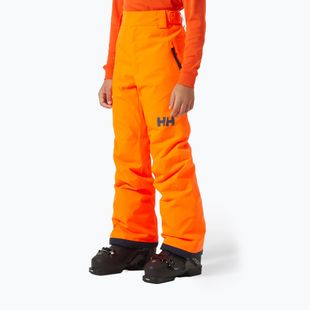 Helly Hansen children's ski trousers Legendary neon orange
