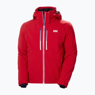Men's ski jacket Helly Hansen Alpha Lifaloft red