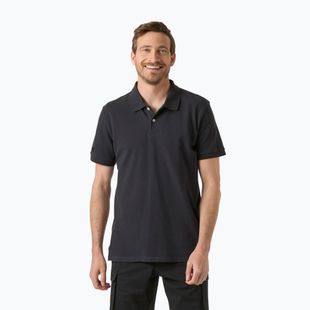 Men's polo shirt Helly Hansen Crew Polo Pique ebony