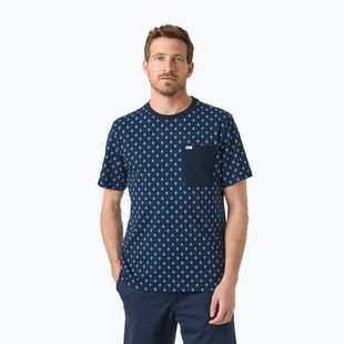 Men's T-shirt Helly Hansen Hudson navy aop