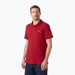 Men's T-shirt Helly Hansen Hudson Polo red