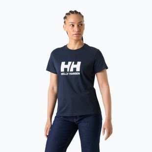 Women's T-shirt Helly Hansen Logo 3.0 SS navy