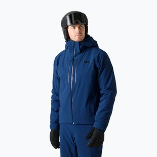 Men's ski jacket Helly Hansen Alpha Lifaloft dark blue