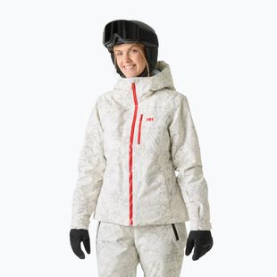 Women's ski jacket Helly Hansen Valdisere 3.0 cream new nordic aop