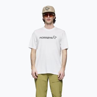 Men's T-shirt NORRONA Cotton Viking pure white