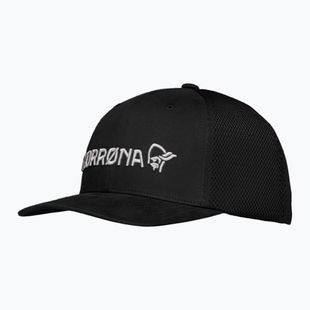 Baseball cap NORRONA Flexfit 3D caviar black