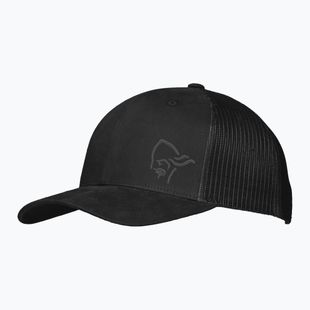 Baseball cap NORRONA Snap Back Trucker Mesh caviar black