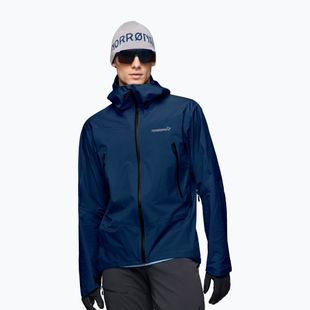 Men's rain jacket NORRONA Falketind Gore-Tex indigo night