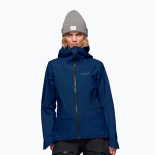 Women's waterproof jacket NORRONA Falketind Gore-Tex indigo night
