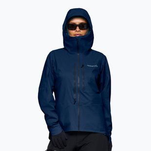 Women's rain jacket NORRONA Falketind Dri1 indigo night
