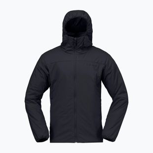 Men's insulated jacket NORRONA Femund Thermo60 Zip Hood caviar black