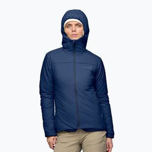 Women's insulated jacket NORRONA Femund Thermo60 Zip Hood indigo night