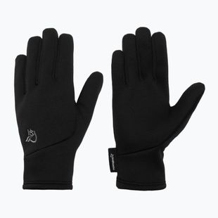 Gloves NORRONA Warm 2 Stretch caviar black