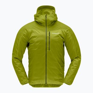 Men's wind jacket NORRONA Faketind Aero60 Zip Hood golden lime