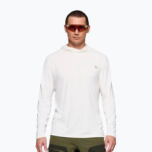 Men's trekking sweatshirt NORRONA Femund Tech Hood snow white
