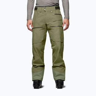 Men's ski trousers Norrona Lofoten Gore-Tex Insulated deep lichen green