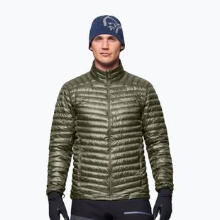 Men's down jacket Norrona Trollveggen Down800 Super Light Deep Lichen Green