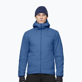Men's insulated jacket NORRONA Femund Thermo60 Zip Hood dark blue