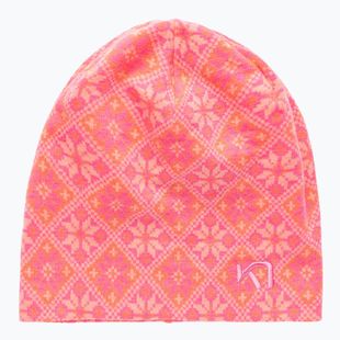 Women's winter hat KARI TRAA Rose Beanie bubblegum