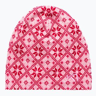 Women's winter hat KARI TRAA Rose Beanie salsa